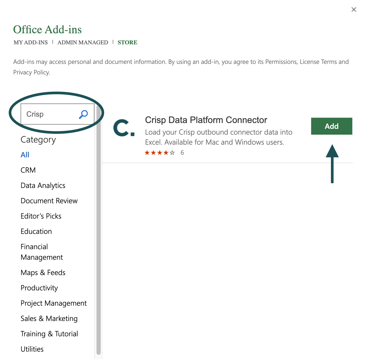 add personal add ins in excel for mac